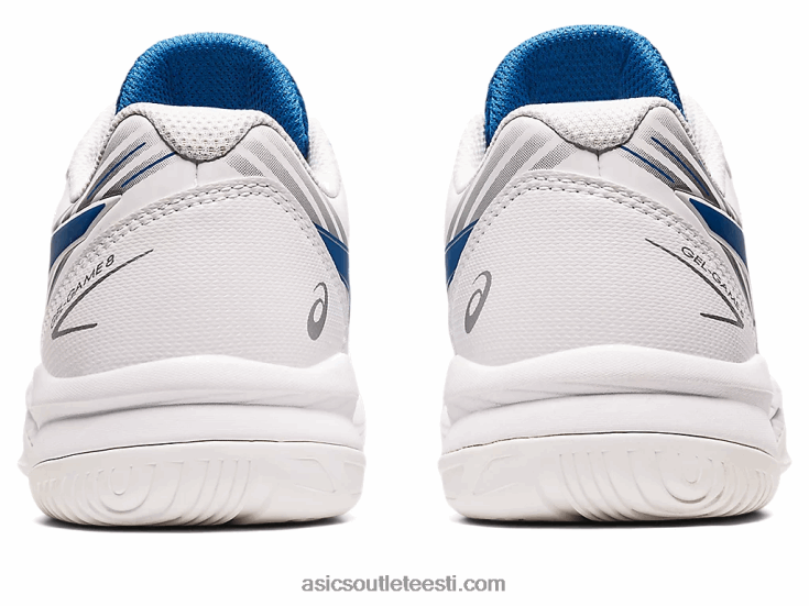 geel-mäng 8-klassiline kool 6PB8D4429Asics valge/järvesõit