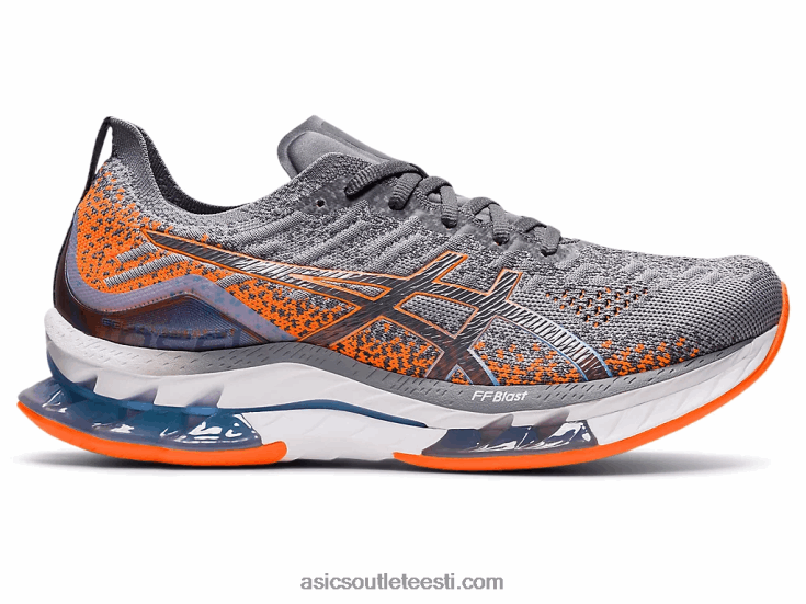 geel-kinsei lööklaine 6PB8D600Asics lehtkivi/šokeeriv oranž