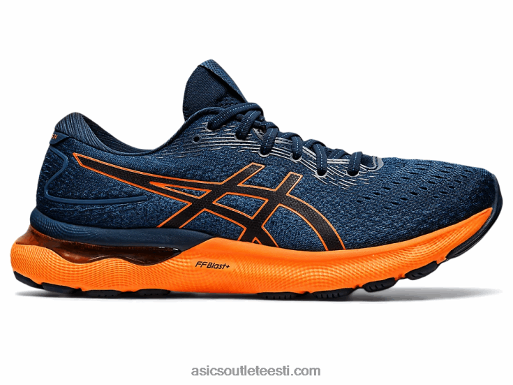 geel-nimbus 24 6PB8D1550Asics prantsuse sinine/šokeeriv oranž