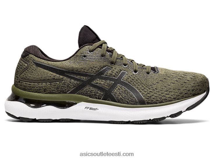 geel-nimbus 24 6PB8D1592Asics oliivlõuend/püssimeall