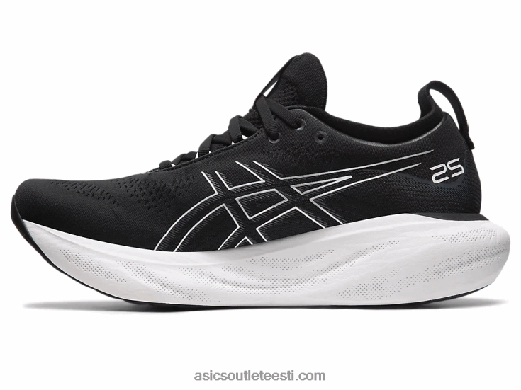geel-nimbus 25 eriti lai 6PB8D165Asics must/puhas hõbe
