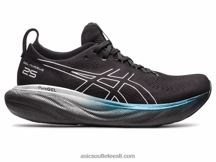 geel-nimbus 25 plaatina 6PB8D342Asics must/puhas hõbe