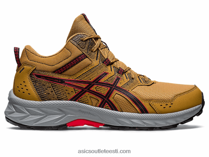 geel-venture 9 mt 6PB8D121Asics tan presidio/elektripunane