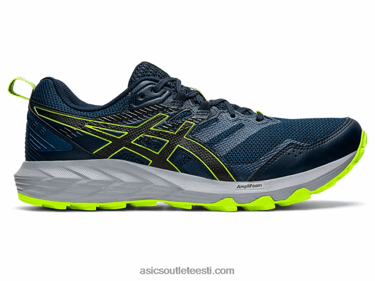 geel-sonoma 6 6PB8D1565Asics prantsuse sinine/must