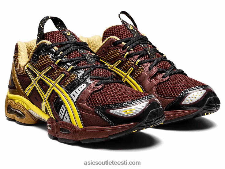 ub3-s geel-nimbus 9 6PB8D1252Asics rummi rosin/roheline läige