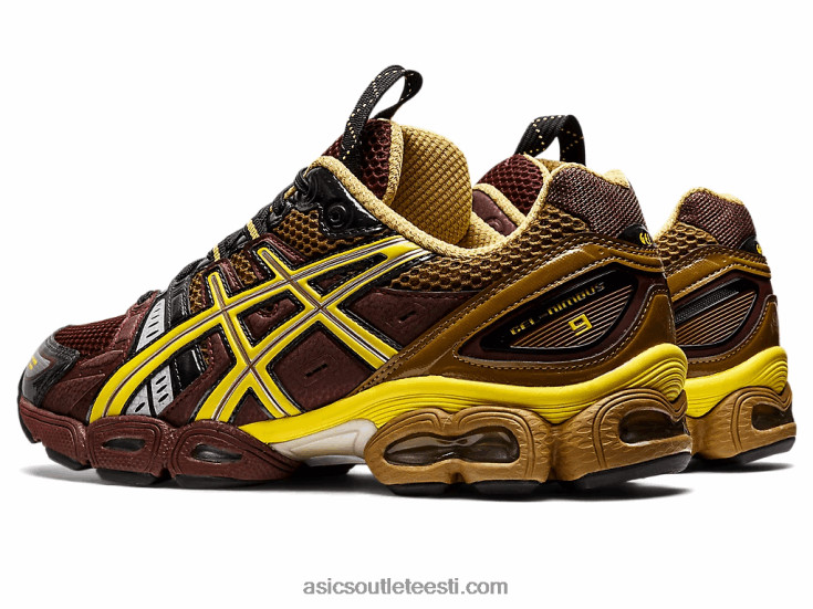 ub3-s geel-nimbus 9 6PB8D1252Asics rummi rosin/roheline läige