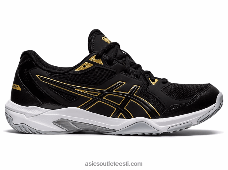 geel-rakett 10 6PB8D1888Asics must/puhas kuld