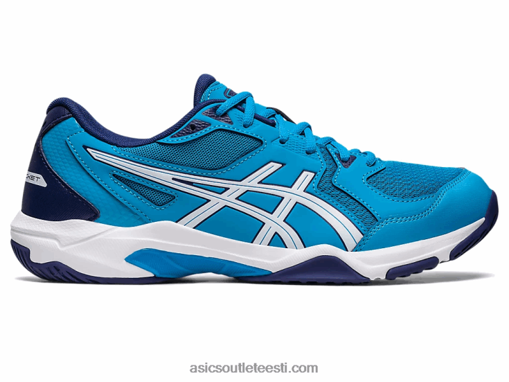 geel-rakett 10 lai 6PB8D415Asics saar sinine/valge
