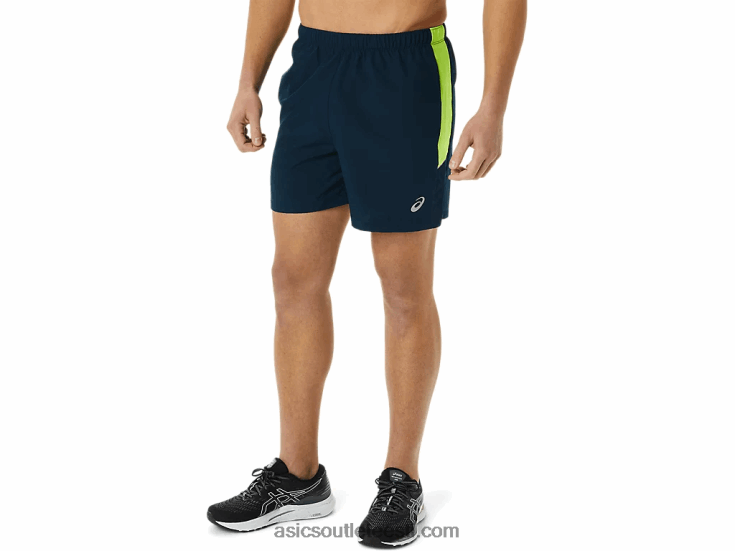 meeste 5in pr lyte lühike 6PB8D1355Asics prantsuse sinine/ohuroheline