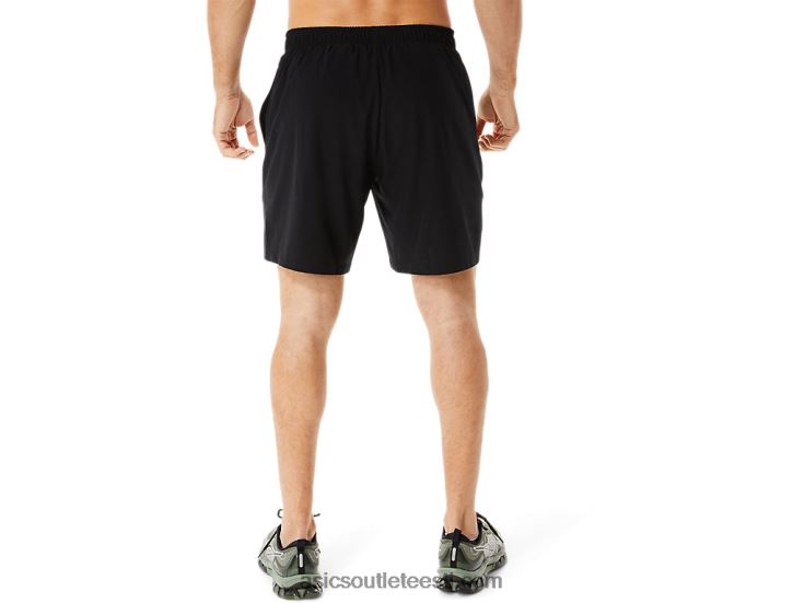 meeste 7-tolline kootud lühike 6PB8D967Asics sooritus must