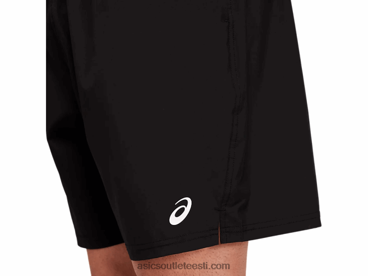 meeste 7-tolline kootud rong lühike 6PB8D1802Asics sooritus must