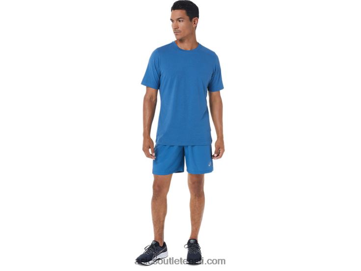 meeste 7in 2 in 1 lühike 6PB8D1133Asics taevasinine/kandjahall