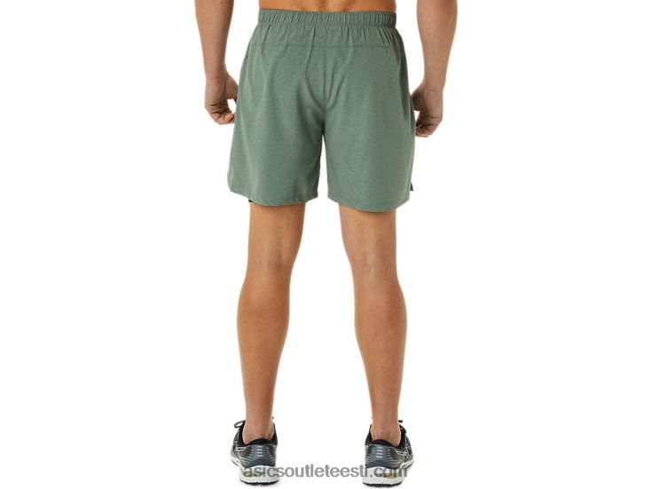 meeste 7in 2 in 1 lühike 6PB8D1352Asics samblikroheline kanarbik/prantsuse sinine