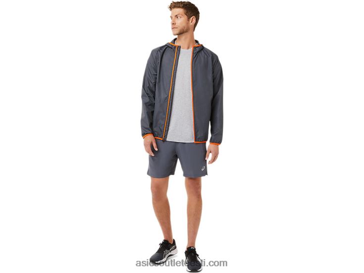 meeste 7in 2 in 1 lühike 6PB8D1904Asics kandja hall/performance must