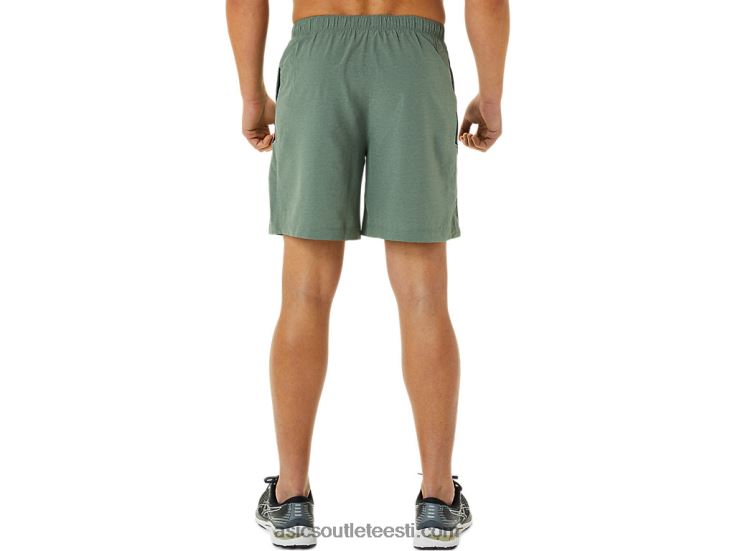 meeste 7in pr lyte lühike 6PB8D1362Asics samblikuroheline trükk/prantsuse sinine