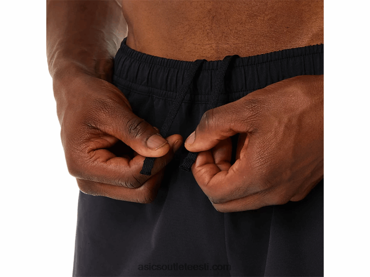 meeste hübriidpüksid 7 tolli 6PB8D122Asics sooritus must