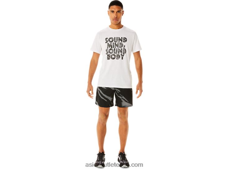 meeste hooajalised üleprindiga lühikesed püksid 6PB8D995Asics jõudlus must/grafiithall