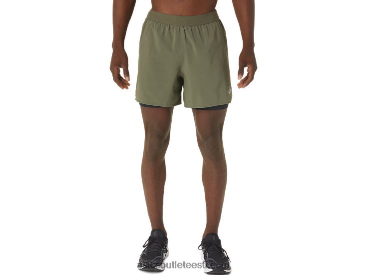 meeste maantee 2-n-1 5 lühidalt 6PB8D1122Asics mantelroheline/esitusmust