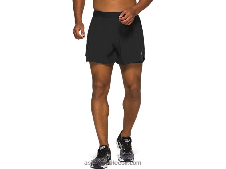 meeste maantee 2-n-1 5 lühidalt 6PB8D1969Asics sooritus must