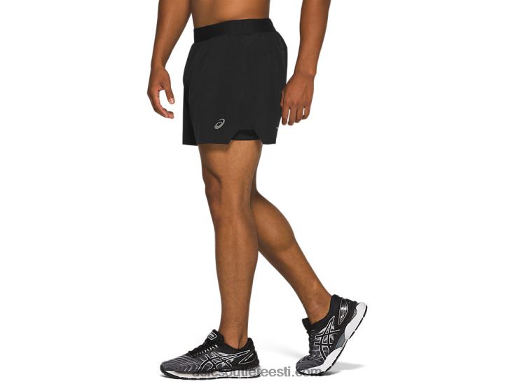 meeste maantee 2-n-1 5 lühidalt 6PB8D1969Asics sooritus must