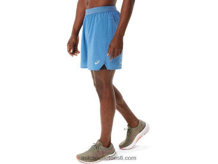 meeste maantee 2-n-1 7 lühidalt 6PB8D1098Asics sinine/performance must