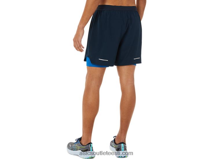 meeste maantee 2-n-1 7 lühidalt 6PB8D1478Asics prantsuse sinine/järve sõit