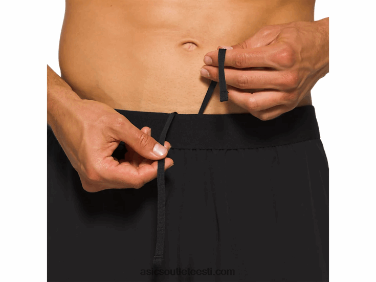 meeste maantee 2-n-1 7 lühidalt 6PB8D2100Asics sooritus must