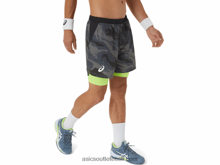 meeste matši graafika 7 lühidalt 6PB8D506Asics kandja hall