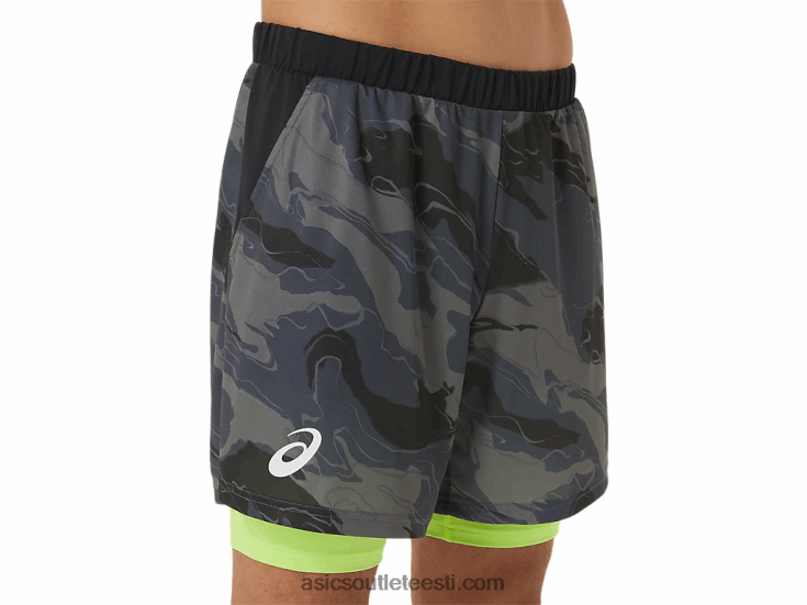 meeste matši graafika 7 lühidalt 6PB8D506Asics kandja hall