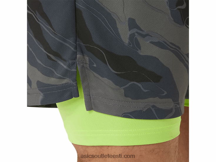 meeste matši graafika 7 lühidalt 6PB8D506Asics kandja hall