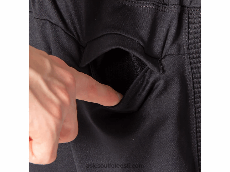 meeste termopolist fliisist kitsad püksid 6PB8D2061Asics sooritus must