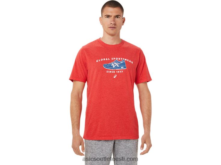 1977. aasta spordirõivaste tee 6PB8D781Asics klassikaline punane kanarbik