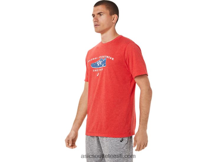 1977. aasta spordirõivaste tee 6PB8D781Asics klassikaline punane kanarbik