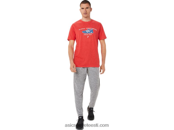 1977. aasta spordirõivaste tee 6PB8D781Asics klassikaline punane kanarbik