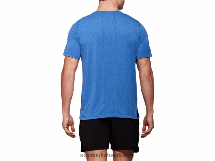meeste dorai lühikeste varrukatega topp 6PB8D2121Asics sinine kanarbik