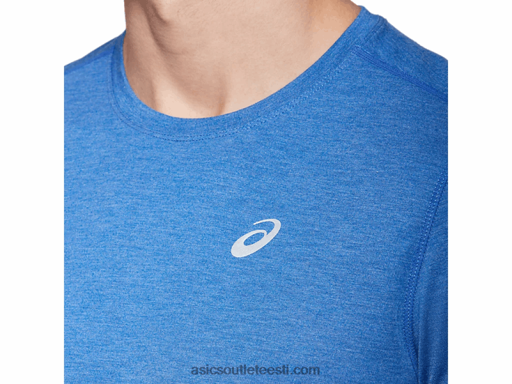 meeste dorai lühikeste varrukatega topp 6PB8D2121Asics sinine kanarbik