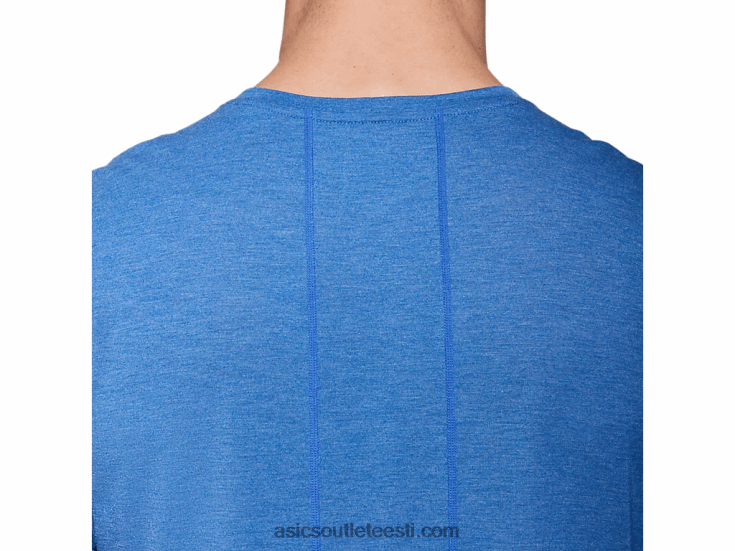 meeste dorai lühikeste varrukatega topp 6PB8D2121Asics sinine kanarbik