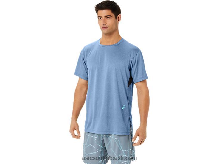 meeste geeljaheda trükiga lühikeste varrukatega topp 6PB8D1354Asics suur haikarbik