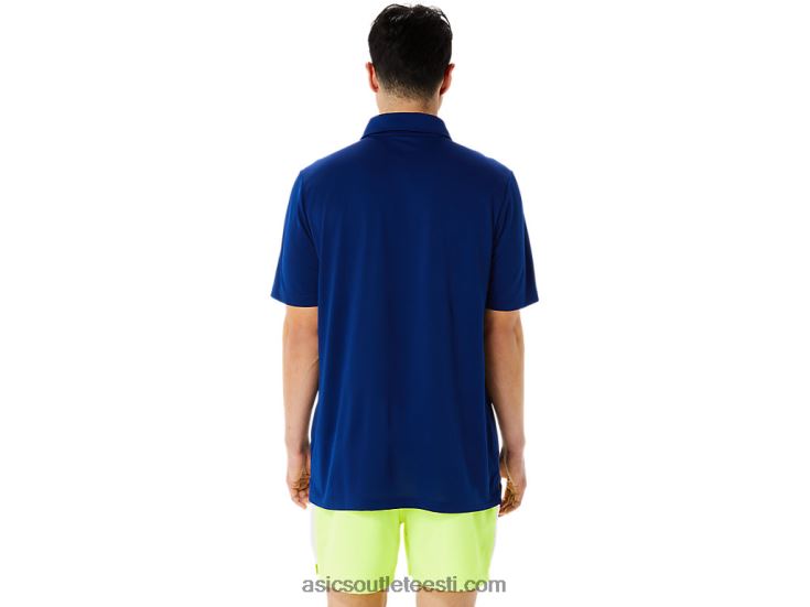 meeste hex gradient polo wch 6PB8D1216Asics tumesinine (pantone 281 c)