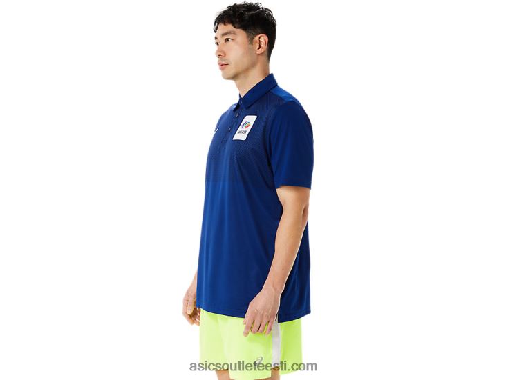 meeste hex gradient polo wch 6PB8D1216Asics tumesinine (pantone 281 c)