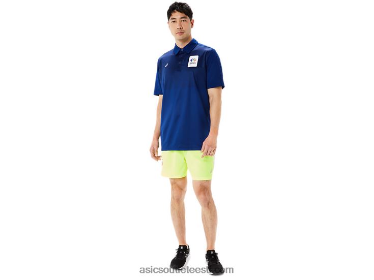 meeste hex gradient polo wch 6PB8D1216Asics tumesinine (pantone 281 c)