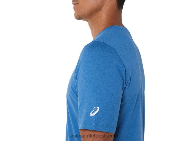 meeste lühikeste varrukatega hthr tech top 6PB8D1055Asics taevasinine kanarbik