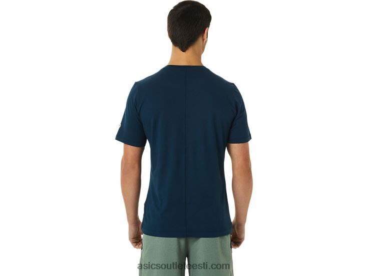 meeste lühikeste varrukatega hthr tech top 6PB8D1449Asics järvesõidu kanarbik
