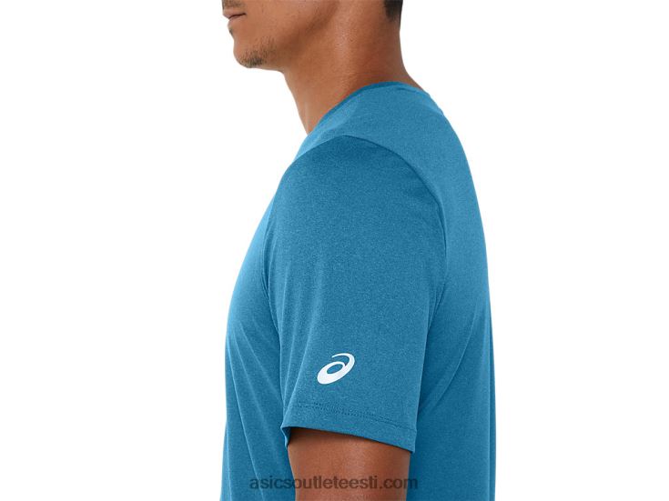 meeste lühikeste varrukatega hthr tech top 6PB8D170Asics saare sinine kanarbik