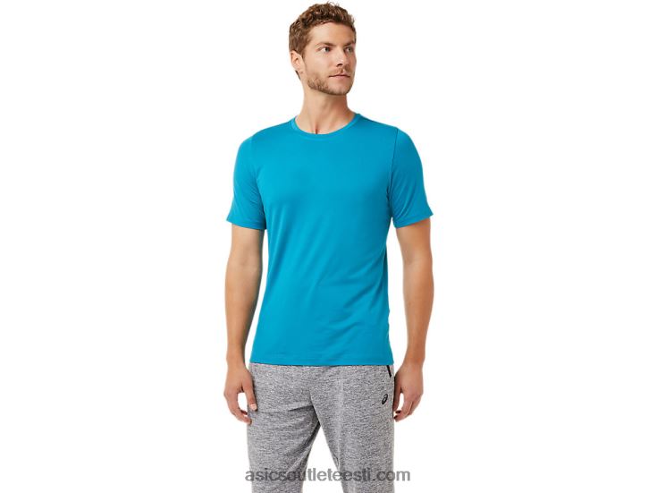 meeste lühikeste varrukatega hthr tech top 6PB8D2035Asics sinakassinine