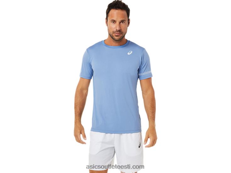 meeste lühikeste varrukatega t-särk 6PB8D1513Asics sinine harmoonia