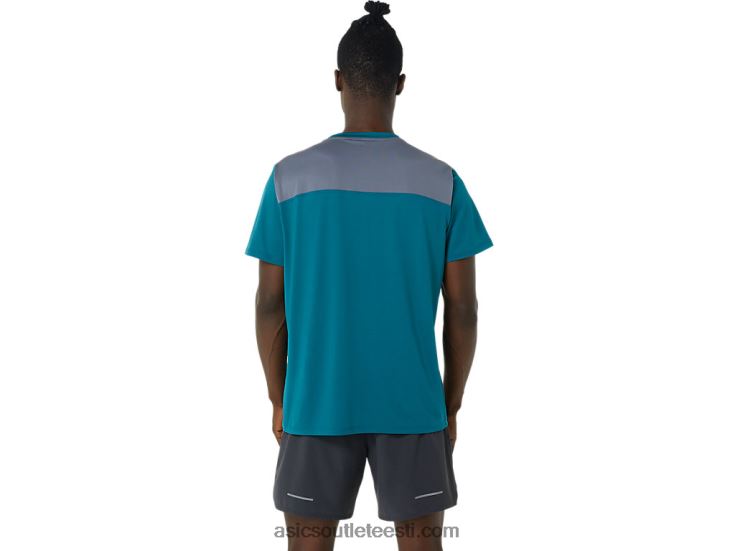 meeste pr lyte lühikeste varrukatega 6PB8D1019Asics sametmänd/metropolis