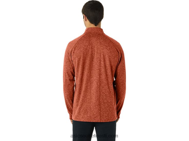 meeste rong sana 1/2 zip 6PB8D194Asics vürtsi latte kanarbik