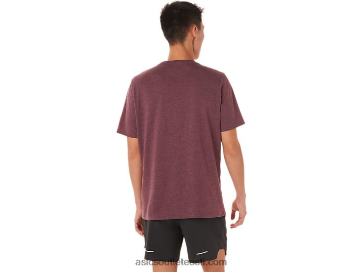 xg lühikeste varrukatega lockup logoga tee 6PB8D1463Asics sügav marsi kanarbik