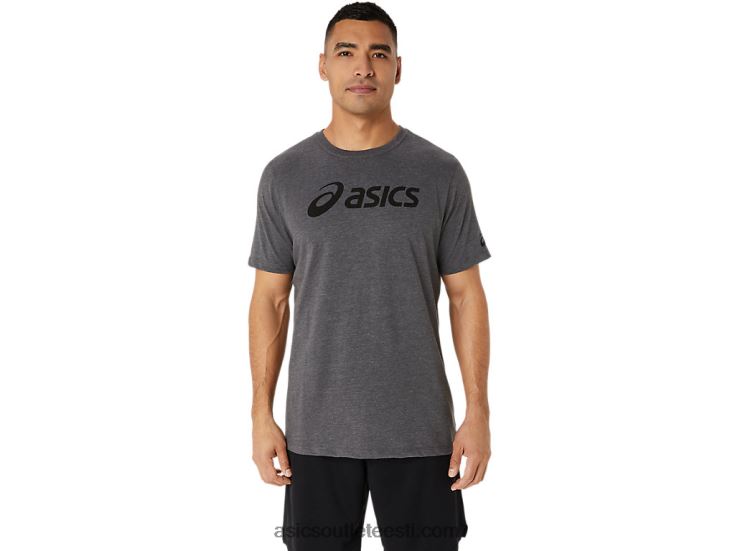 xg lühikeste varrukatega lockup logoga tee 6PB8D2076Asics tumehall kanarbik